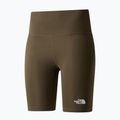 Women's trekking shorts The North Face Flex 8IN Tight new taupe green 5