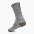 Women's socks Smartwool Hike Light Cushion Crew lghtgrey whte 2