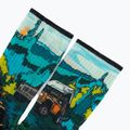 Socks Smartwool Hike Trail Trekker Print Crew winter moss 3