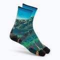 Women's socks Smartwool Hike Mountain Lake Print Crew capri
