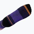Women's socks Smartwool Hike Mountain Sunrise Print Crew deep navy 5