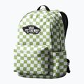 Children's urban backpack Vans Old Skool Grom Check 18 l checkerboard lime burst