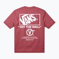 Men's T-shirt Vans Stacked Hi Tee crimson haze 2