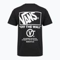 Men's T-shirt Vans Stacked Hi Tee black/white 2
