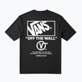 Men's T-shirt Vans Stacked Hi Tee black/white 2