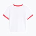Women's T-shirt Vans Center Chest Ringer Tee white 2