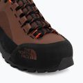 Men's approach shoes The North Face Verto Alpine GTX ember soil/lava 7