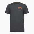 Men's T-shirt Smartwool Lunar Bear Active SS Graphic Tee charcoal heather