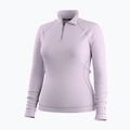 Women's thermal sweatshirt Smartwool Classic Thermal Merino Base Layer 1/4 Zip Boxed lavender sky heather 3