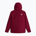 Women's 3-in-1 jacket The North Face Carto Mono Triclimate Hooded burgundy crush 2
