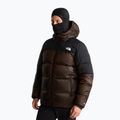 Men's down jacket The North Face Diablo Down 2.0 Hoodie dark chestnut b