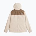 Women's rain jacket The North Face Antora Rain timeless taupe/garnet 6