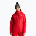 Women's ski jacket The North Face Descendit elevation red