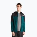 Men's jacket The North Face Polartec Powergrid Stormgap Hoodie Pacific Teal/Tnf Black 4