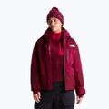 Women's ski jacket The North Face Powstar burgundy crush 4