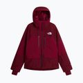Women's ski jacket The North Face Powstar burgundy crush 5