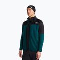 Men's trekking sweatshirt The North Face Polartec Powergrid Stormgap pacific teal/tnf black 4