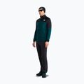 Men's trekking sweatshirt The North Face Polartec Powergrid Stormgap pacific teal/tnf black 2