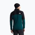 Men's trekking sweatshirt The North Face Polartec Powergrid Stormgap pacific teal/tnf black 3