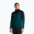 Men's trekking sweatshirt The North Face Polartec Powergrid Stormgap pacific teal/tnf black