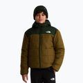 Children's insulated jacket The North Face Reversible Shasta FZ Hooded caraway seed/bo