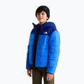 Children's insulated jacket The North Face Reversible Shasta FZ Hooded active blue/bol 4