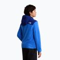 Children's fleece sweatshirt The North Face Teen Glacier Full Zip Hoodie bold blue/activ blue 4