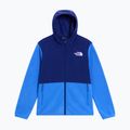Children's fleece sweatshirt The North Face Teen Glacier Full Zip Hoodie bold blue/activ blue 5