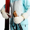 Women's ski gloves The North Face Montana Mitt white dune 5
