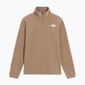Women's fleece sweatshirt The North Face Glacier Fleece 1/4 Zip garnet 4
