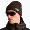 Winter hat The North Face Salty Lined dark chestnut 3