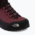 Women's approach shoes The North Face Verto Alpine Mid GTX burgundy crush/tnf black 7