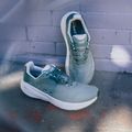 Men's running shoes Altra Experience Flow 3 green milieu/sea pine/grey 5