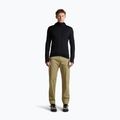 Men's trekking sweatshirt Icebreaker Merino 200 Realfleece Descender Half Zip Hoodie black 4
