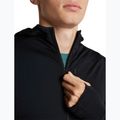 Men's trekking sweatshirt Icebreaker Merino 200 Realfleece Descender Half Zip Hoodie black 8
