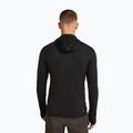 Men's trekking sweatshirt Icebreaker Merino 300 Realfleece Descender Zip Hoodie black 3