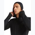 Men's trekking sweatshirt Icebreaker Merino 300 Realfleece Descender Zip Hoodie black 6