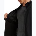 Men's trekking sweatshirt Icebreaker Merino 300 Realfleece Descender Zip Hoodie black 7