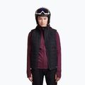 Women's trekking sweatshirt Icebreaker Merino 300 Realfleece Descender Zip Hoodie dark berry 7
