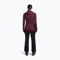 Women's trekking sweatshirt Icebreaker Merino 300 Realfleece Descender Zip Hoodie dark berry 8