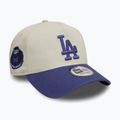 New Era WS Patch Eframe Los Angeles Dodgers baseball cap light beige