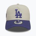 New Era WS Patch Eframe Los Angeles Dodgers baseball cap light beige 2