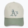 New Era WS Patch 9Forty Oakland Athletics baseball cap light beige 2