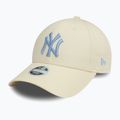 New Era League Essential 9Forty New York Yankees baseball cap light beige 3