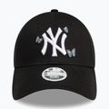 Women's New Era Icon 9Forty New York Yankees baseball cap black 2