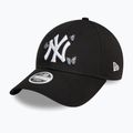 Women's New Era Icon 9Forty New York Yankees baseball cap black 3
