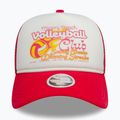 New Era Foam Trucker bright pink baseball cap 3
