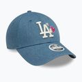 Women's New Era Denim Icon 9Forty Los Angeles Dodgers baseball cap navy