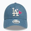 Women's New Era Denim Icon 9Forty Los Angeles Dodgers baseball cap navy 2