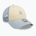 New Era 9Twenty Trucker Los Angeles Dodgers light beige baseball cap